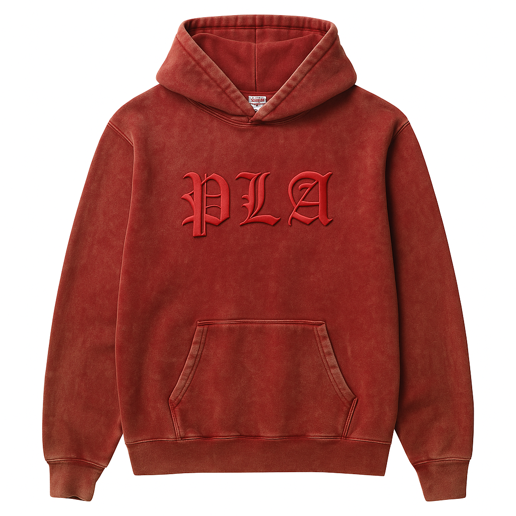 Calm flex PLA Hoodie (Red)