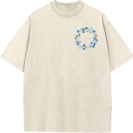 Forget Me Not Wreath (Sand)