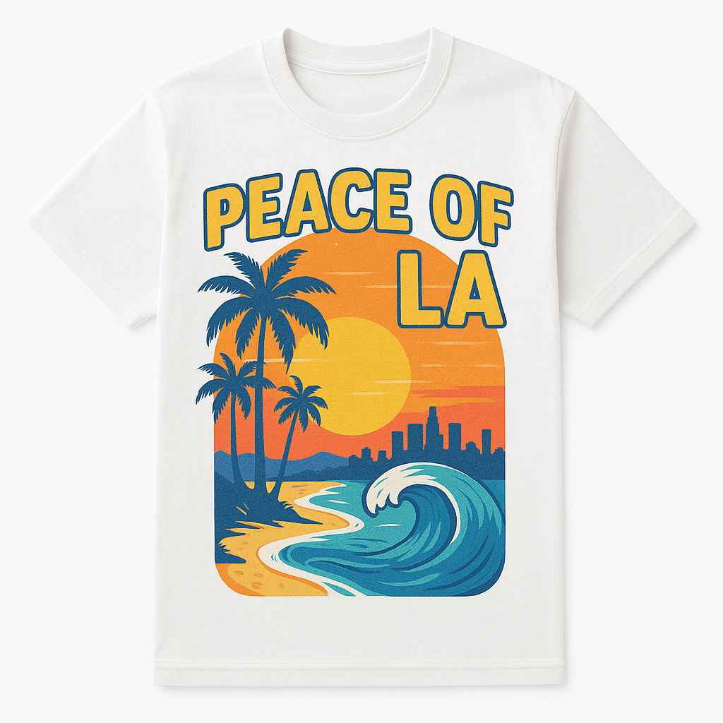 Peace of LA Summer (White)