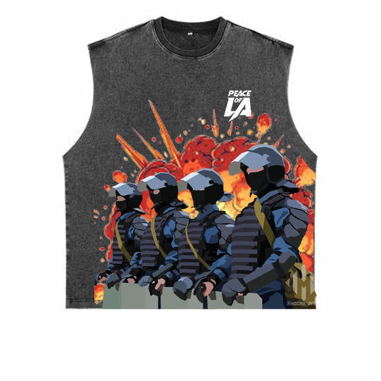 Lead with Love SWAT Cut Off (Black)