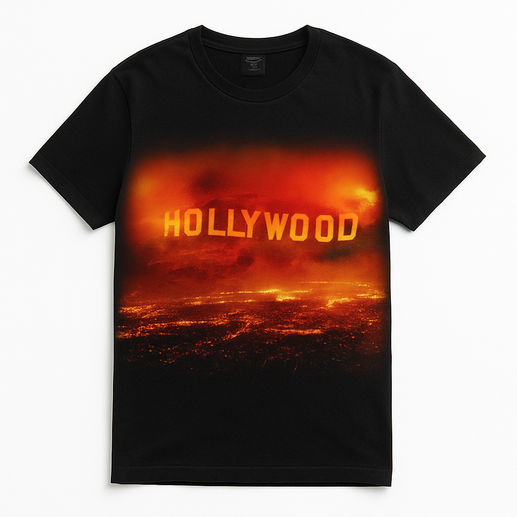 Flying Above The Neighborhood Hollywood Heat (Black)